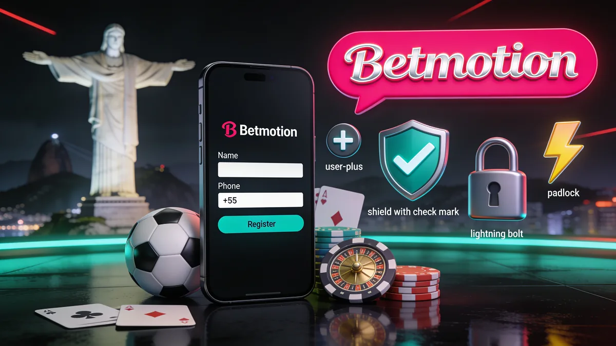 Como se Cadastrar na Betmotion: Passo a Passo para jogadores no Brasil